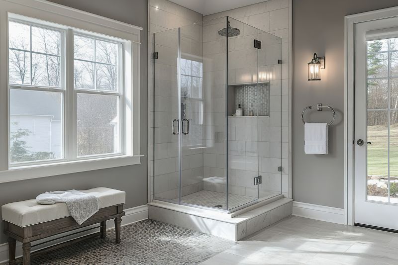 Elegant Glass Shower Enclosure