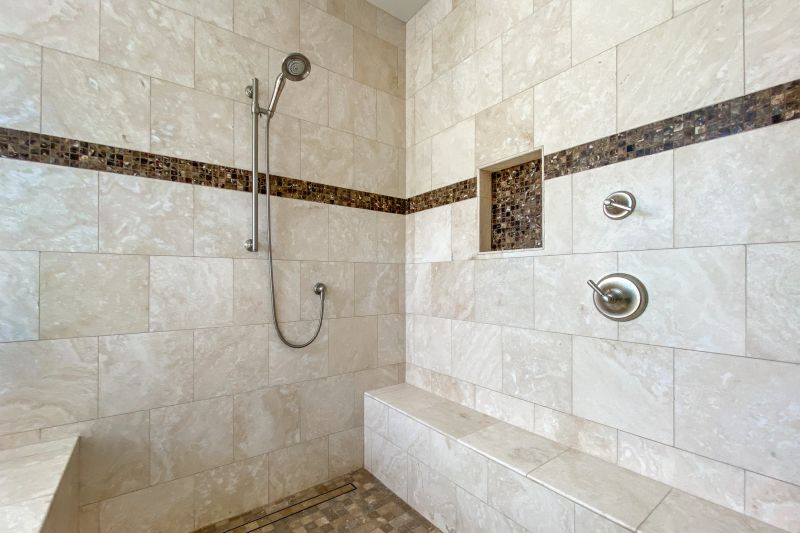 Multi-Function Shower with Niche